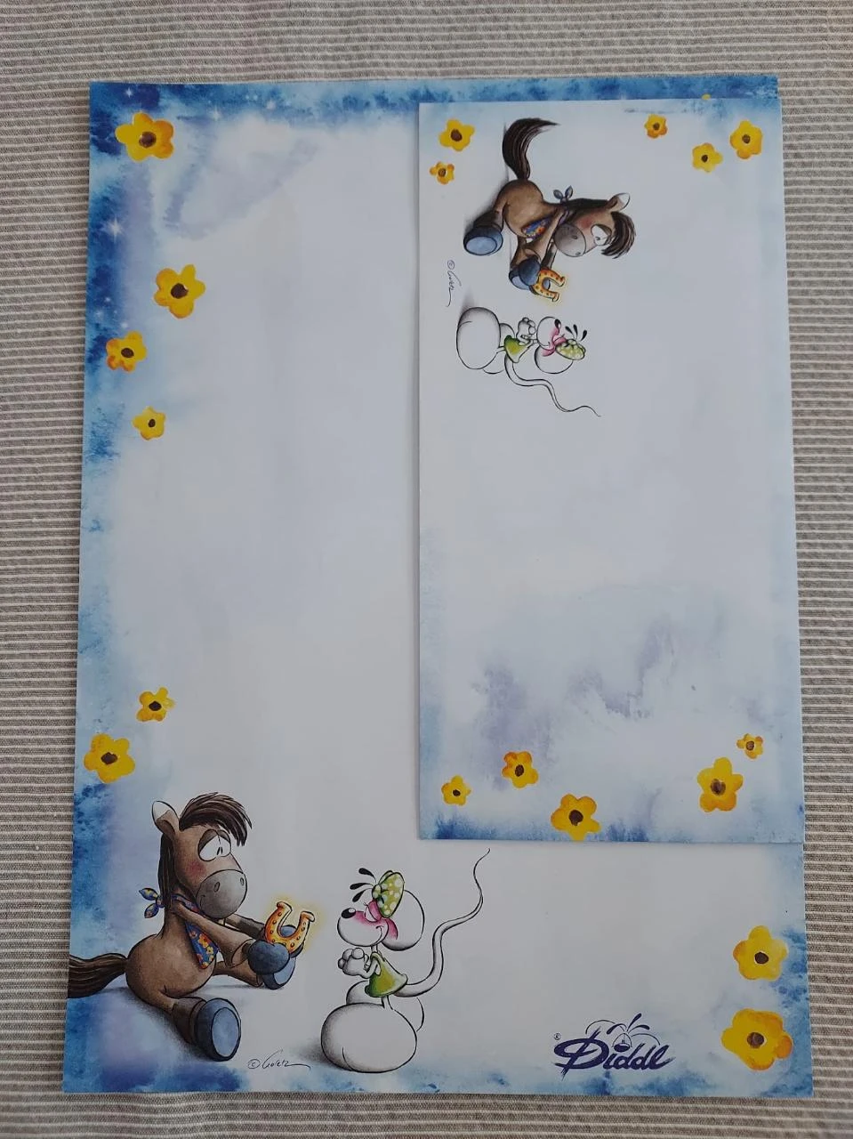 ** Diddl briefpapier + envelop nr 115 **